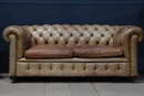 style Leather Chesterfield Sofa