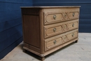  Louis 16 bleached oak chest of drawers