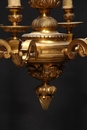 Louis 16 Brass Chandelier