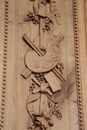 Louis 16 style Carved panel in Wood, France 19th Century