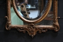 Louis 16 Gilt Mirror, France Napoleon 3 Period