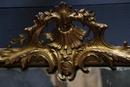 style Louis-Philippe gilt mirror 19 th century