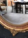 Miroir oval style Louis Philippe  France 19 ème siècle