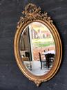 Miroir oval style Louis Philippe  France 19 ème siècle