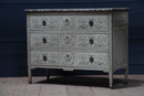 Louis XVI style Painted chest of drawers 1940