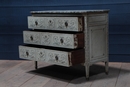 Louis XVI style Painted chest of drawers 1940