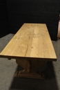 Monastery style Farm Table in oak, France 1920