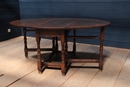 style Oak gat-leg table 1940 1940