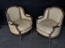 style Pair of bergères Louis XVI style