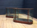 style Pair of glass shop counter