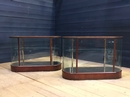 style Pair of glass shop counter