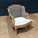 style Pair of LXV bergere 20th century