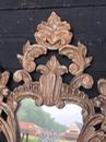 Paire de miroirs italien