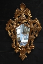 Regence style Gilt Wood Carved Italian Mirror