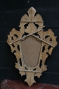 Regence style Gilt Wood Carved Italian Mirror