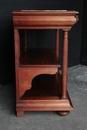 Renaissance style Pair Server with marble tops in Walnut 1880