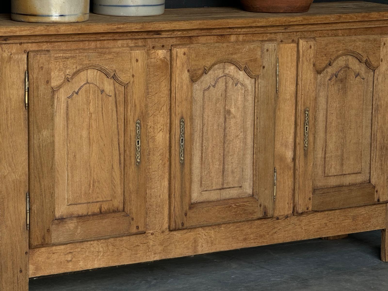 Rustic oak enfilade 