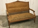 Sofa Louis XVI en noyer