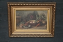 style Still life painting on canvas of vegetables in canvas 1877