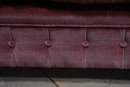 style Vintage chesterfield velvet sofa  1940