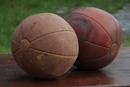 Vintage Gymnastic Balloon in Leather 1920