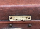 style Vintage leather suitcase