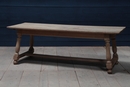 style Vintage oak bleached farm table