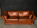 style Vintage sofa in Leather, England 80’s