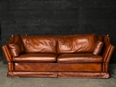 style Vintage sofa in Leather, England 80’s