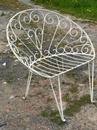 Vintage Wrought Iron Garden Salon Suite