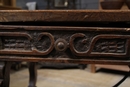 style Walnut spanish table with two drawers, Spain 18 th century