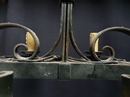 style Wrought iron chandelier